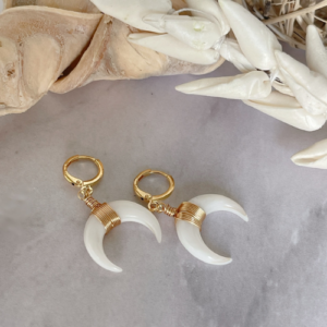 Aretes “Luna creciente”