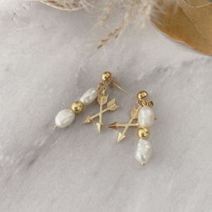 Aretes “Flechas encontradas”