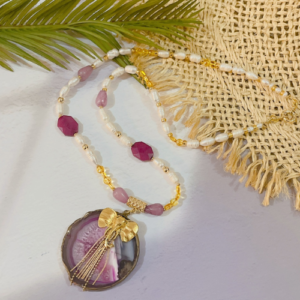 Collar largo “África”